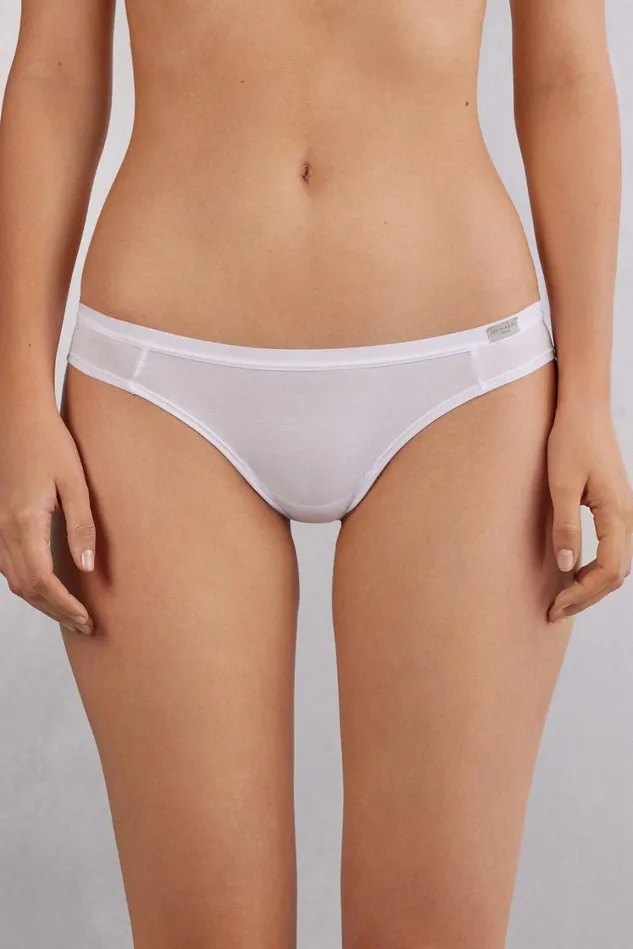 Intimissimi Brazilian Cut Women Cotton Brazilian White 001 8211 White