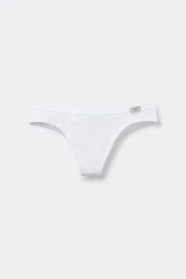 Intimissimi Brazilian Cut Women Cotton Brazilian White 001 8211 White