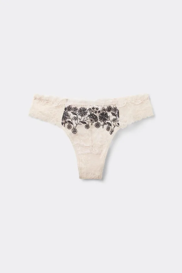 Intimissimi Brazilian Cut Women Little Romance Lace Brazilian Natural 3635 8211 Setanero