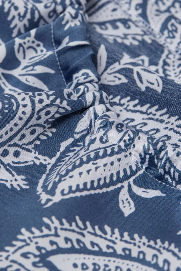 Intimissimi Camisoles Tank Tops Women Flower Paisley Viscose Satin Top Blue 661j 8211 Stampa Flower Paisley