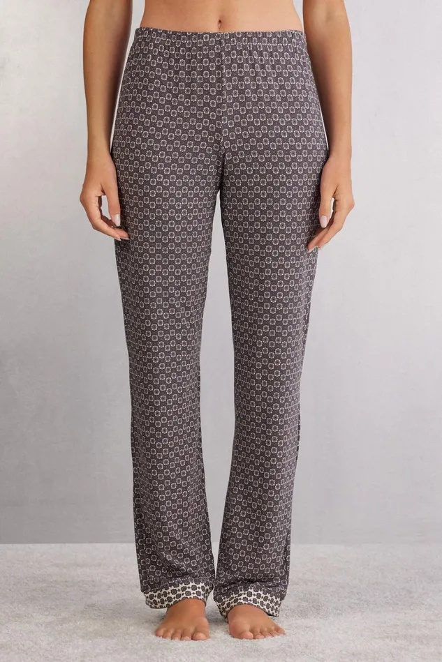 Intimissimi Long Pajamas Women Little Talks Modal Pants Floral 780j 8211 Stampa Littlle Talks Intimissimi Long Pajamas Women Little Talks Modal Pants Floral 780j 8211 Stampa Littlle Talks