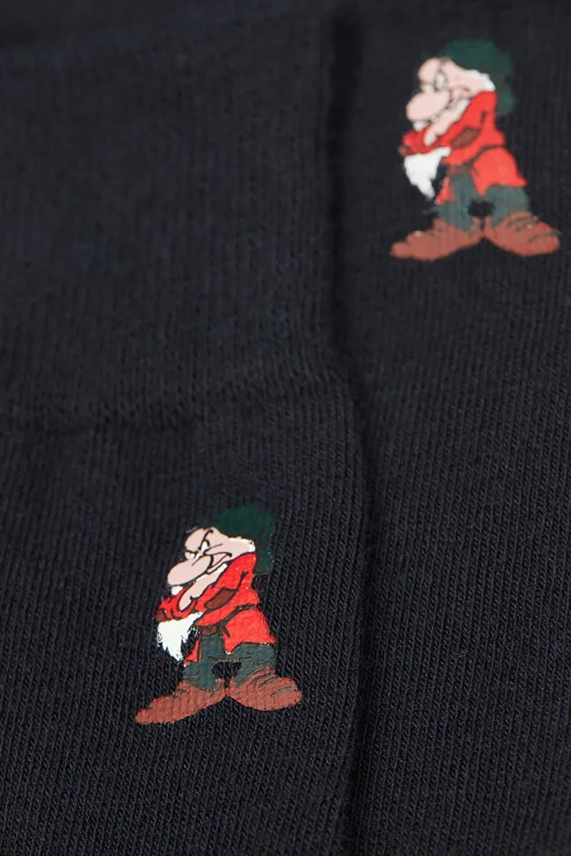 Intimissimi Long Socks Men Grumpy Disney Soft Cotton Knee Socks Print 725j 8211 Blu Scuro Stampa Brontolo