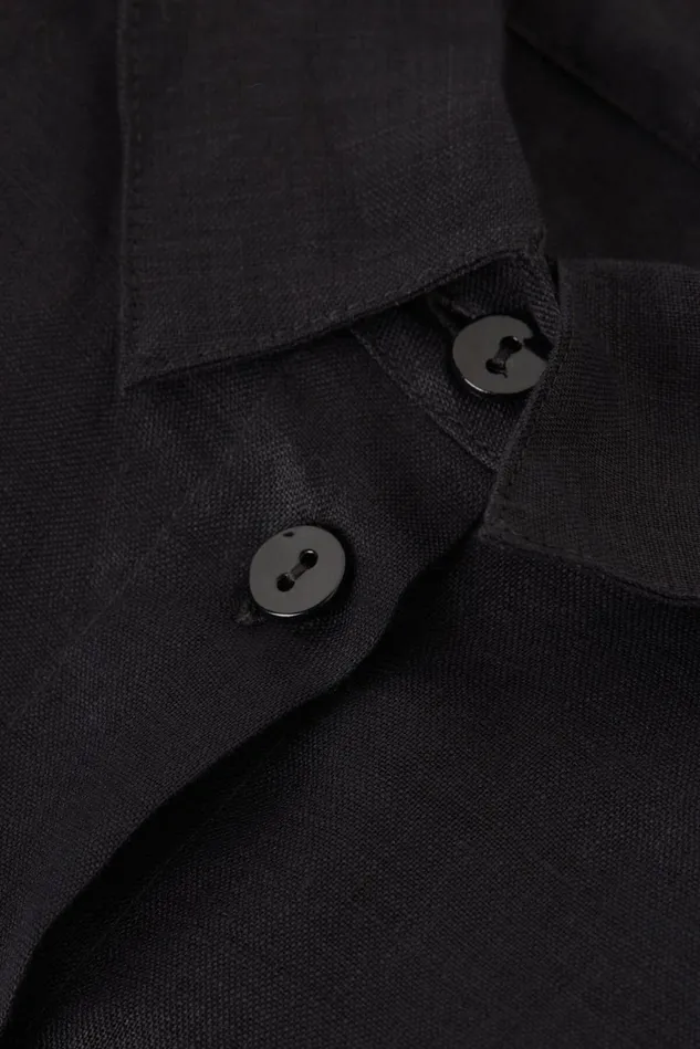 Intimissimi Shirts Women Linen Cloth Shirt Black 019 8211 Black