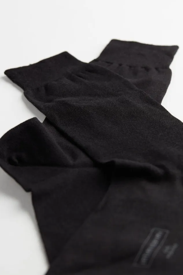 Intimissimi Short Socks Men Short ChashmereSilkCotton Socks Black 019 8211 Black