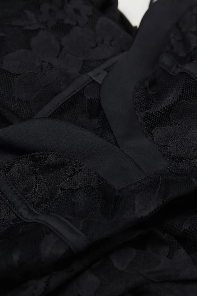 Intimissimi Slips Babydolls Women The Art Of Romance Lace Chemise Black 019 8211 Black