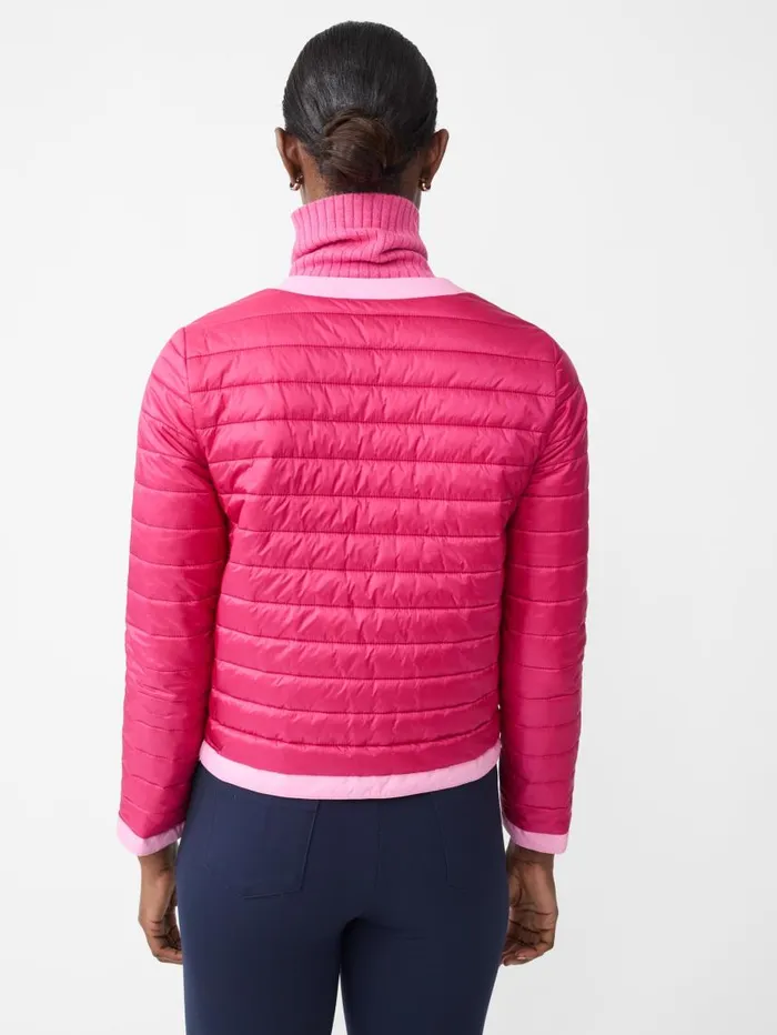 JMcLaughlin Eva Puffer Jacket Fuchsia Women Jackets and Outerwear JMcLaughlin Eva Puffer Jacket Fuchsia Women Jackets and Outerwear