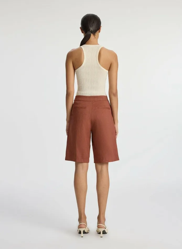 Jackets and Coats Women ALC Nico Linen Short Sequoia Jackets and Coats Women ALC Nico Linen Short Sequoia