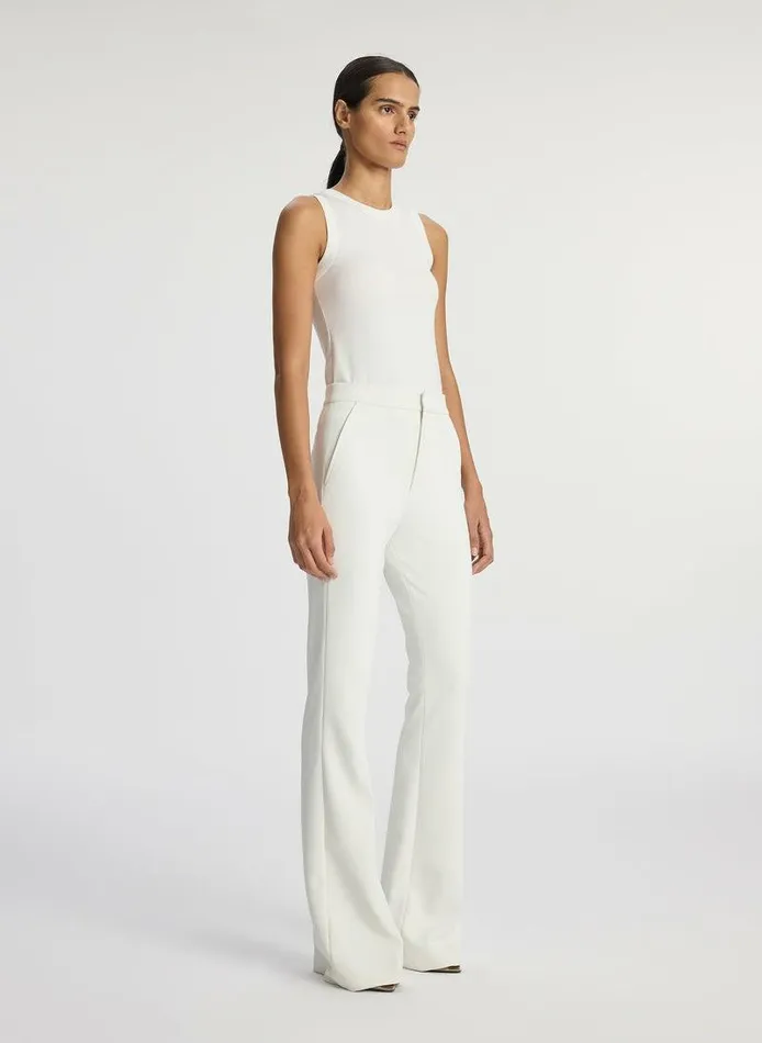Jackets and Coats Women ALC Sophie II Stretch Tailored Pant Off White Jackets and Coats Women ALC Sophie II Stretch Tailored Pant Off White