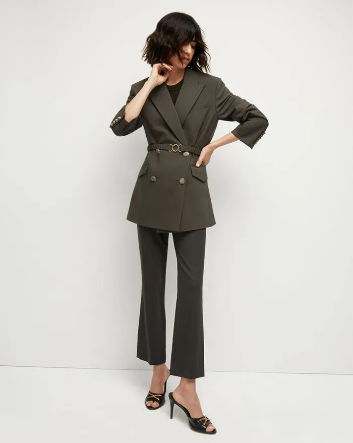 Jackets and Outerwear ShopJackets Veronica Beard Hutchinson Boyfriend Dickey Jacket Black