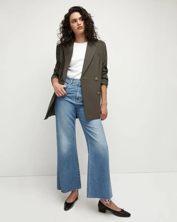 Jackets and Outerwear ShopJackets Veronica Beard Hutchinson Boyfriend Dickey Jacket Black