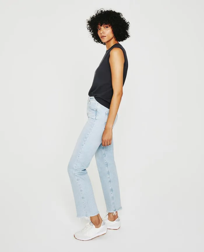 Jagger Muscle Tank Ink Stone Women AG Jeans Tees and Tanks Jagger Muscle Tank Ink Stone Women AG Jeans Tees and Tanks