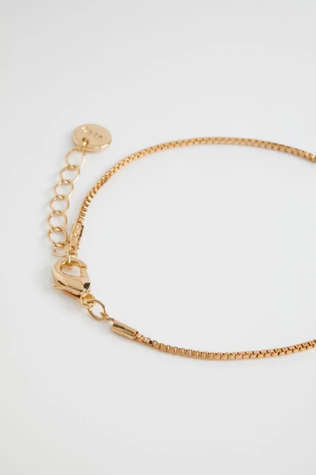 Jewellery Woman Seed Heritage Crystal Initial Bracelet G