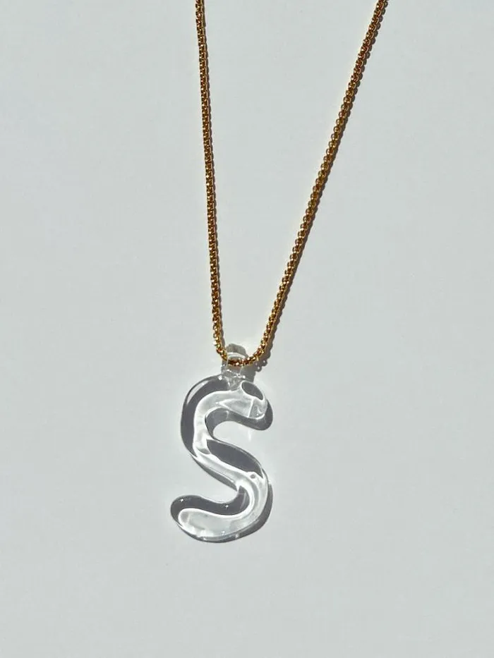 Jewelry Shop Lisa Says Gah Little Monogram Necklace NZ