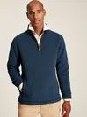 Joules Coats and Jackets Navy Quarter Zip Fleece 8211 Men