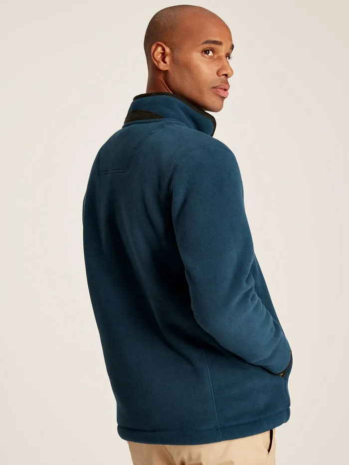 Joules Coats and Jackets Navy Quarter Zip Fleece 8211 Men