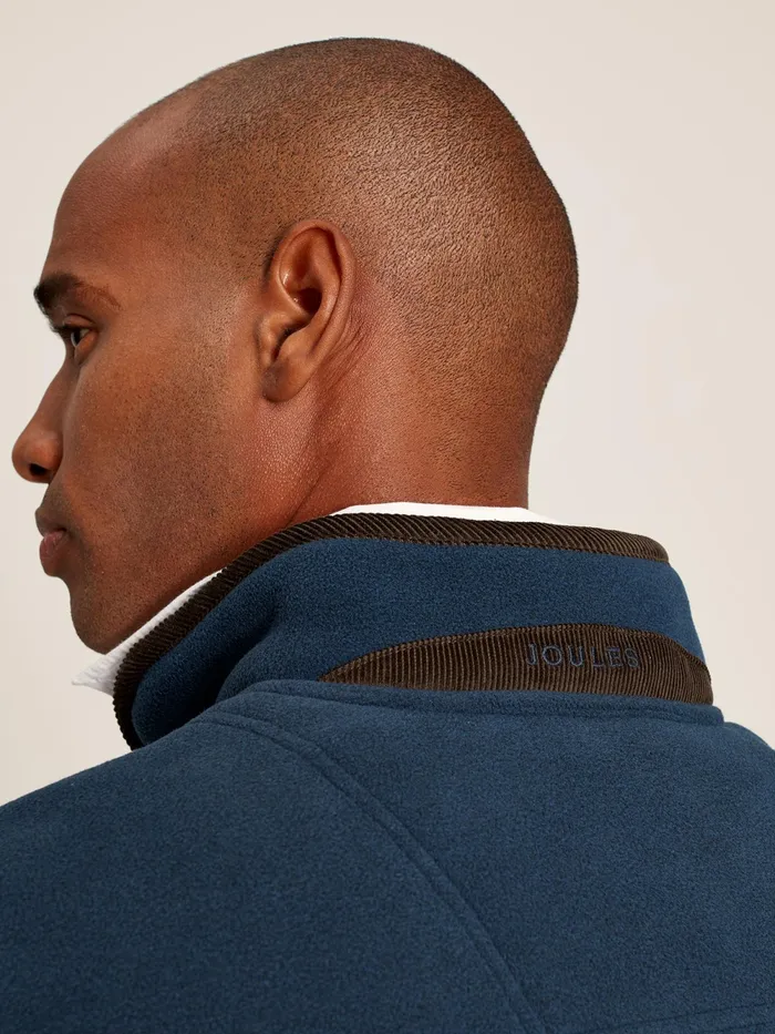 Joules Coats and Jackets Navy Quarter Zip Fleece 8211 Men