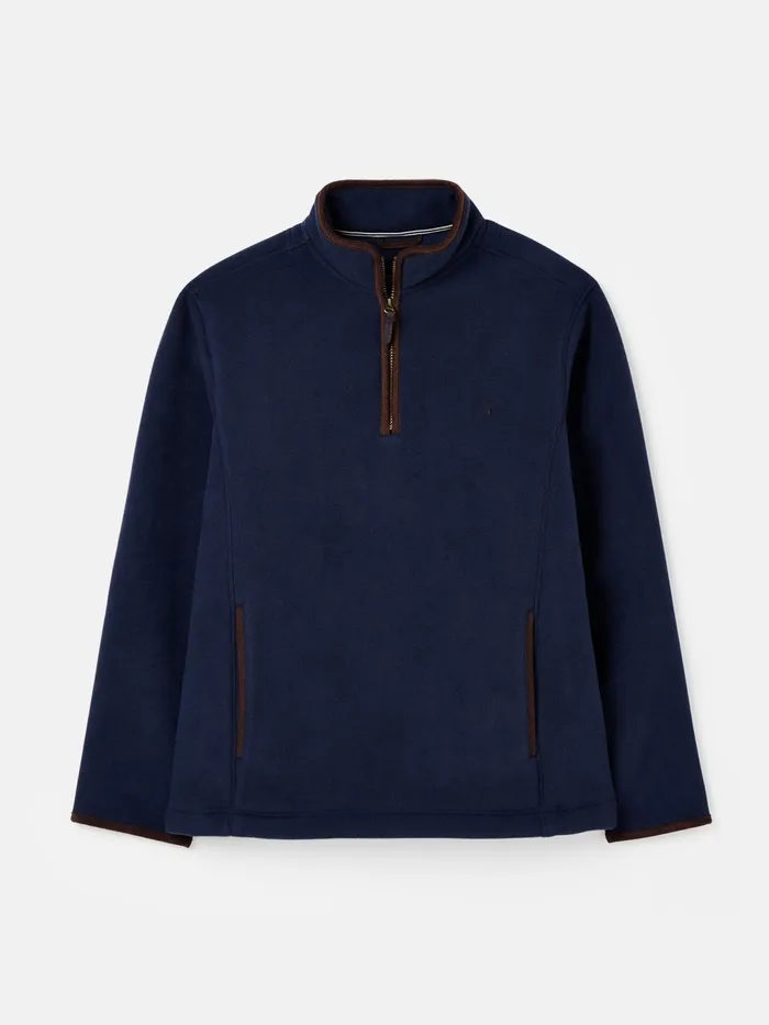 Joules Coats and Jackets Navy Quarter Zip Fleece 8211 Men