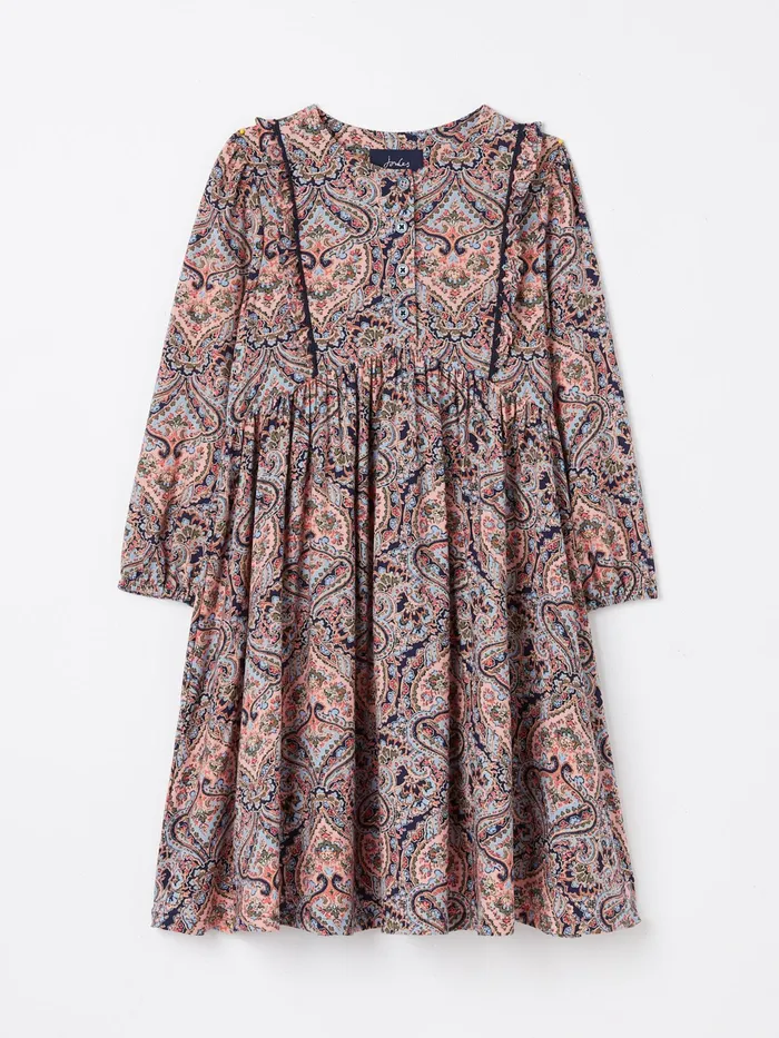 Joules Dresses Multi Paisley Print Dress 8211 Girls