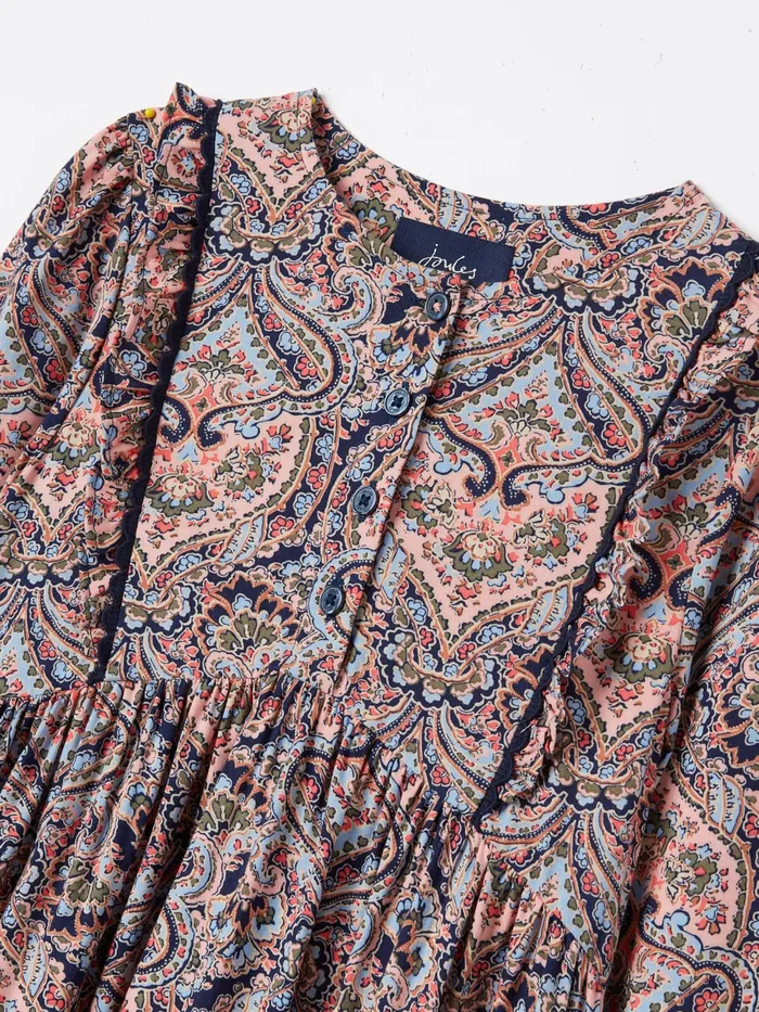 Joules Dresses Multi Paisley Print Dress 8211 Girls