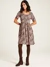 Joules Dresses Multi Square Neck Dress 8211 Women