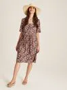 Joules Dresses Multi Square Neck Dress 8211 Women
