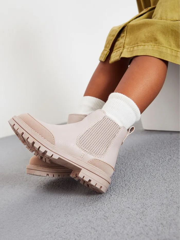 Joules Footwear Next Cream Chelsea Boots 8211 Girls