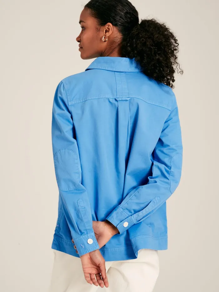 Joules Shirts and Blouses Blue Heavyweight Cotton Deck Shirt 8211 Women