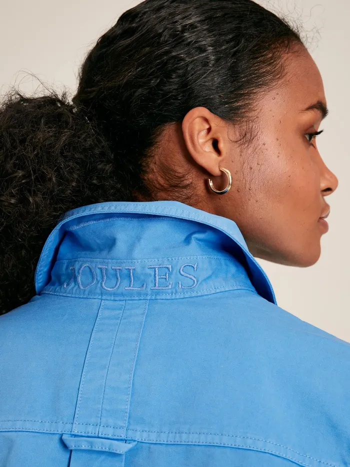 Joules Shirts and Blouses Blue Heavyweight Cotton Deck Shirt 8211 Women