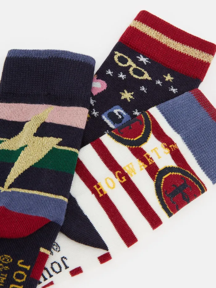 Joules Socks Multi Harry Potter Sock Set 8211 Girls