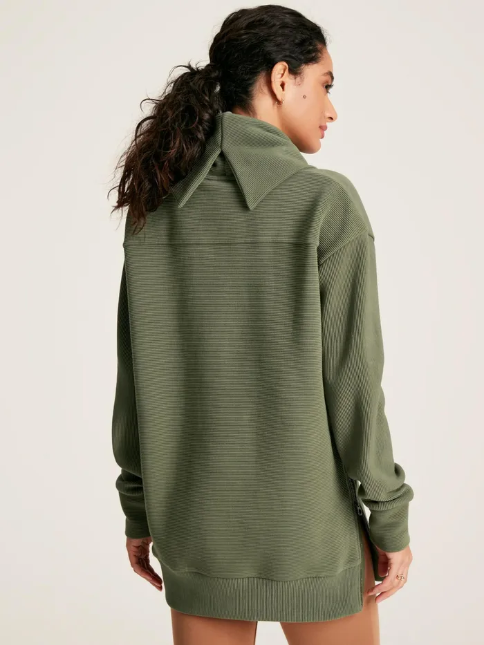 Joules Sweatshirts and Hoodies Green Cowl Neck Sweatshirt 8211 Women