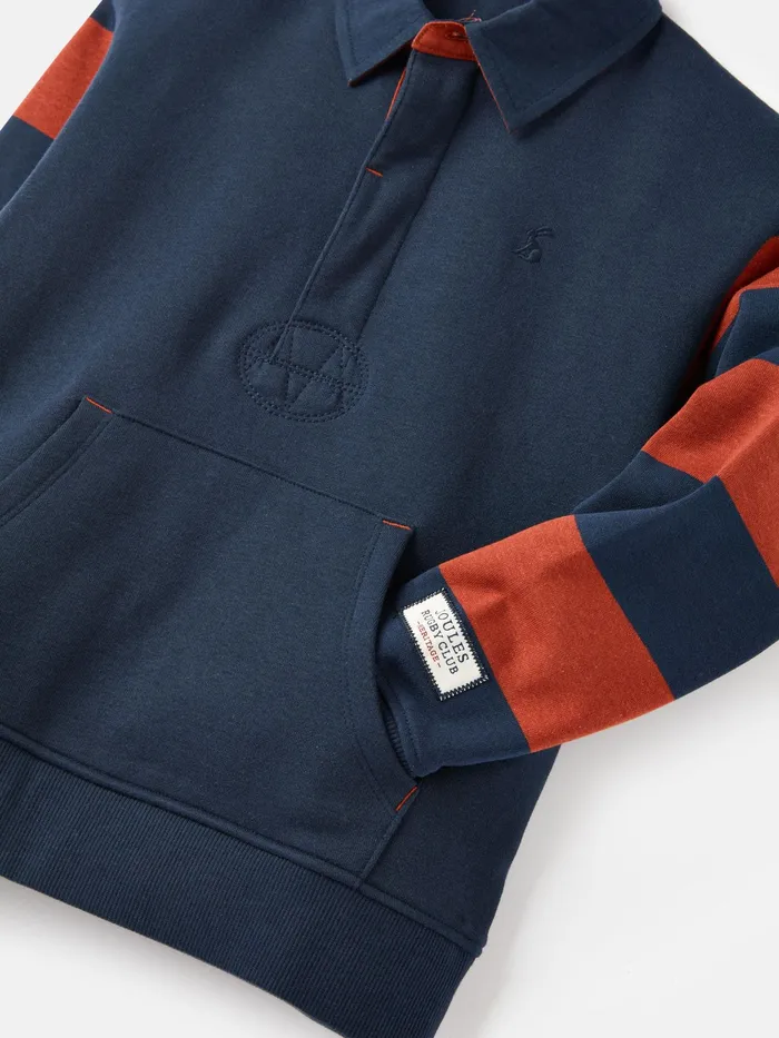 Joules Sweatshirts and Hoodies Navy Rugby Sweatshirt 8211 Boys