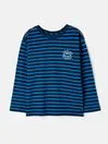 Joules Tops and Tshirts Blue Long Sleeve Artwork Top 8211 Boys