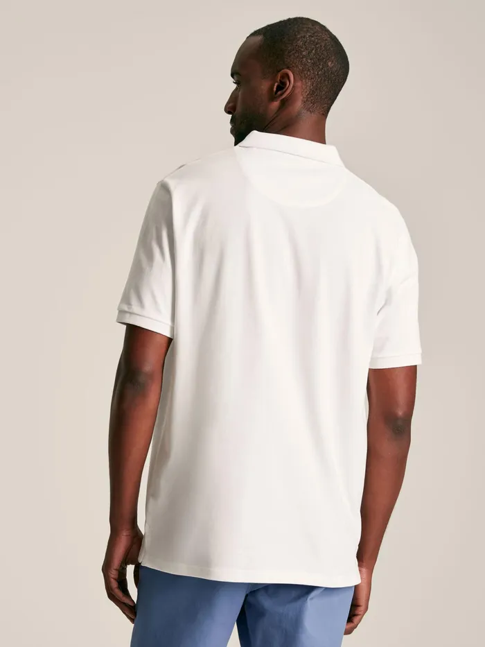 Joules Tops and Tshirts White Cotton Polo Shirt 8211 Men