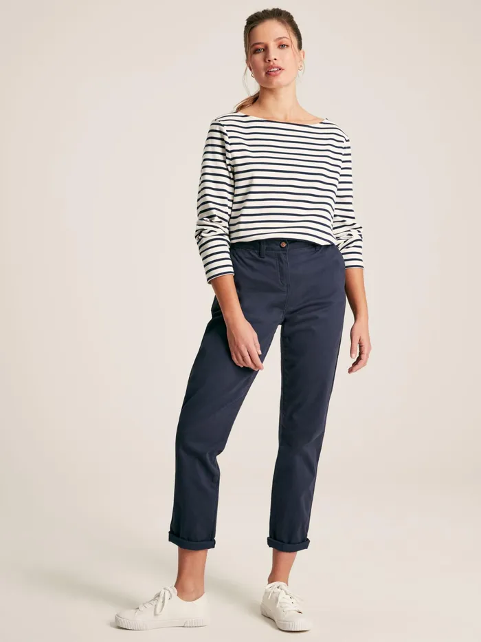 Joules Trousers and Leggings Navy Chino Trousers 8211 Women
