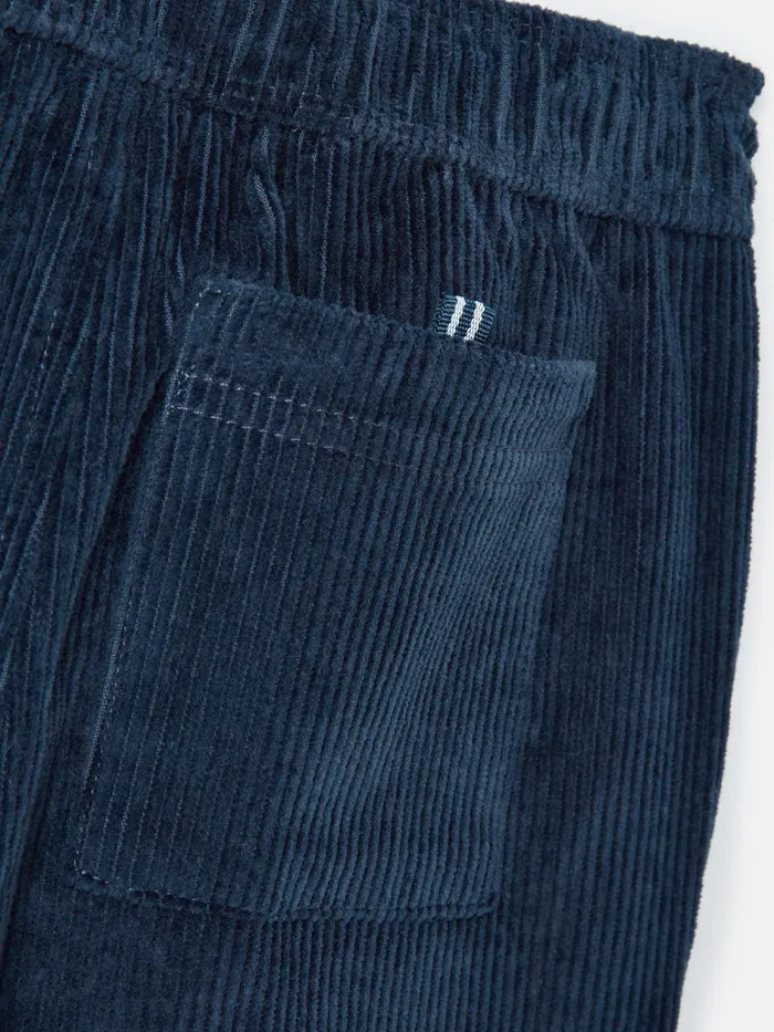 Joules Trousers Navy Elasticated Waist Corduroy Trousers 8211 Boys