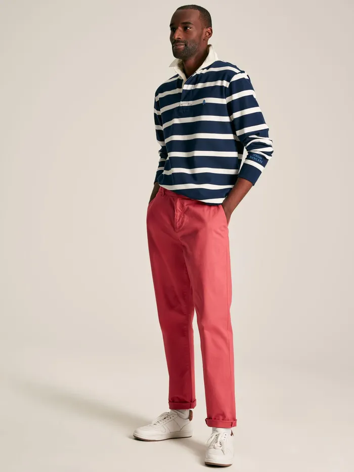 Joules Trousers Pink Slim Fit Chinos 8211 Men