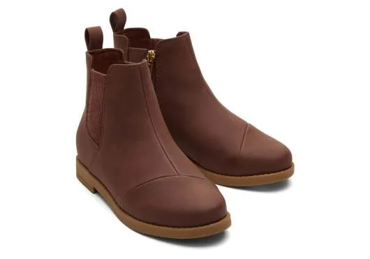 Kids KidsYouth Charlie Chestnut Kids Boot Chestnut TOMS Boots and Booties