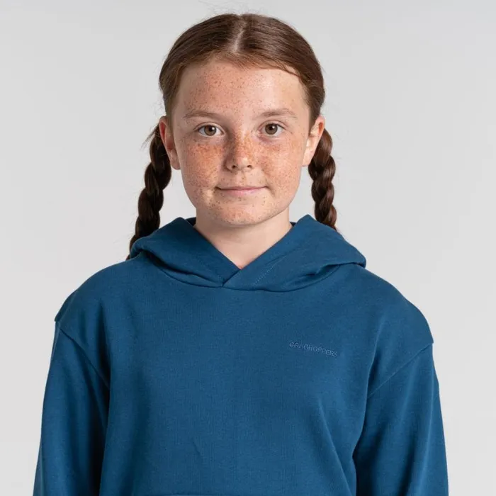 Kids Long Sleeve Craghoppers Kid039s NosiLife Baylor Hooded Top Poseidon Blue Kids Long Sleeve Craghoppers Kid039s NosiLife Baylor Hooded Top Poseidon Blue