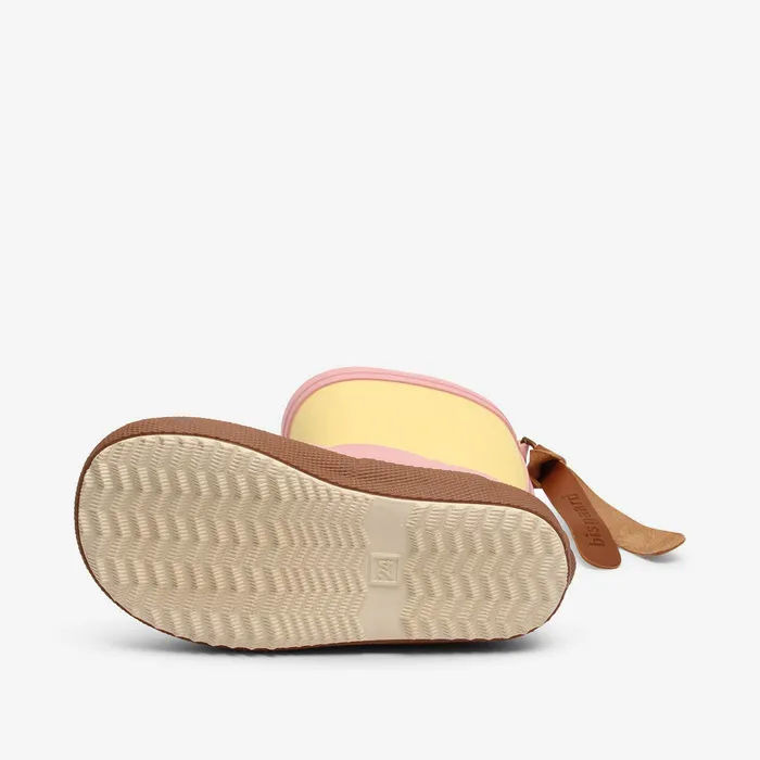 KIDS Rubber boots bisgaardshoes fashion II banana Rose