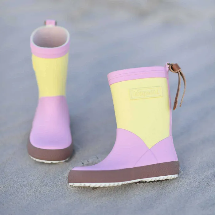 KIDS Rubber boots bisgaardshoes fashion II banana Rose