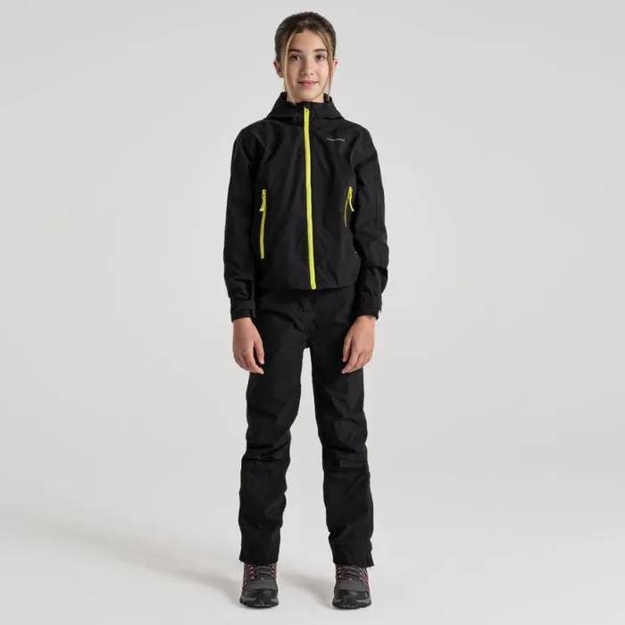 Kids Waterproof Jackets Craghoppers Kid039s Zephyr Waterproof Suit Black Kids Waterproof Jackets Craghoppers Kid039s Zephyr Waterproof Suit Black