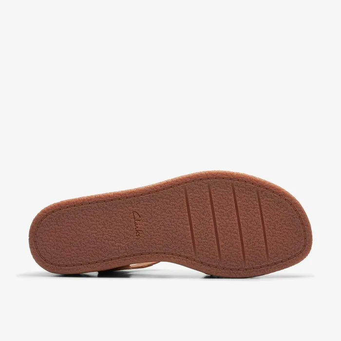 Kimmei Bay Tan Women Clarks Wedges