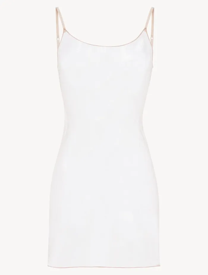Limited Edition Short Slip In Rose Beige Mesh Sleepwear La Perla Slips and Dresses