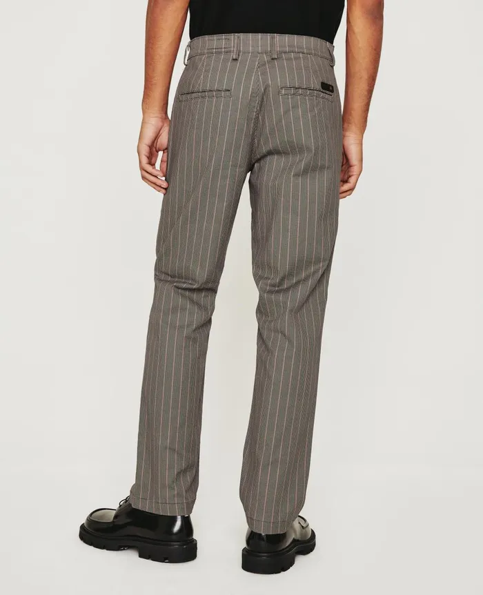 Lochlan Trouser Crane Maroon Multi Men AG Jeans Pants Lochlan Trouser Crane Maroon Multi Men AG Jeans Pants