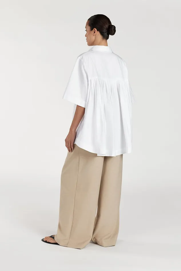 MABEL WHITE COTTON SHIRT Women DISSH Shirts