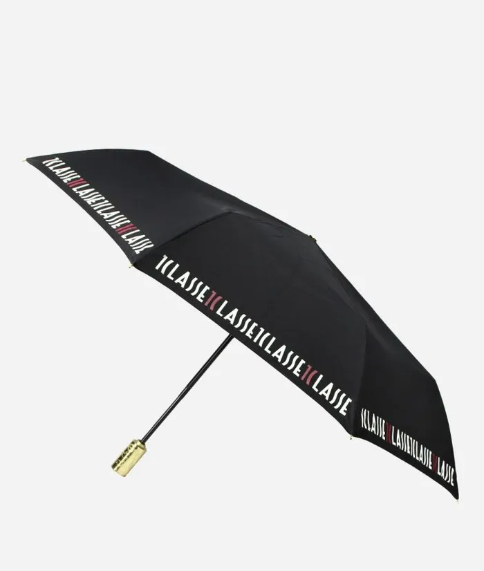 Man Umbrellas Alviero Martini 1 Classe Mini Umbrella Black