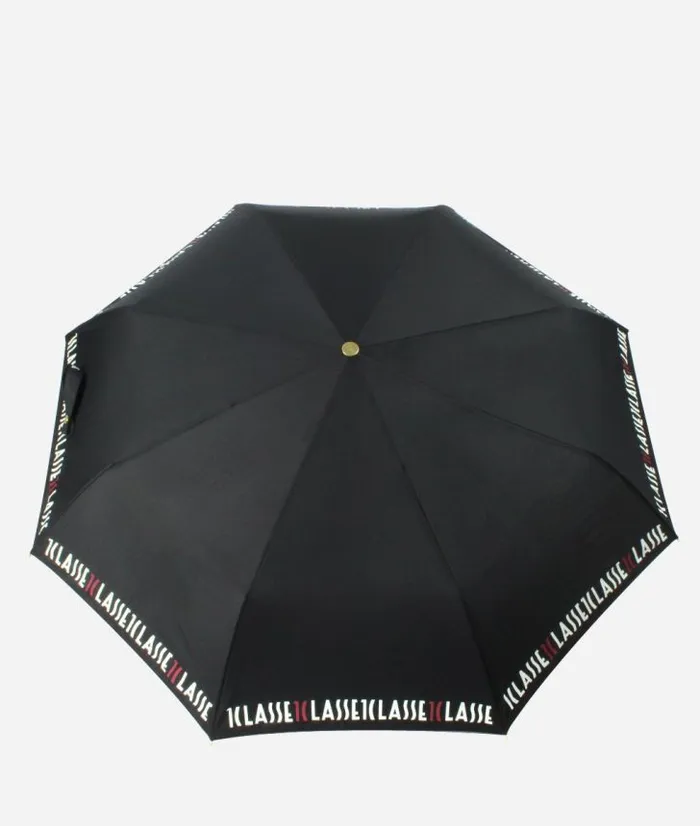 Man Umbrellas Alviero Martini 1 Classe Mini Umbrella Black