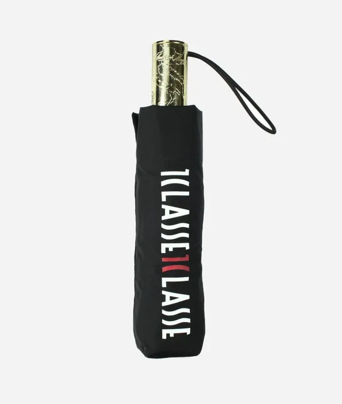 Man Umbrellas Alviero Martini 1 Classe Mini Umbrella Black