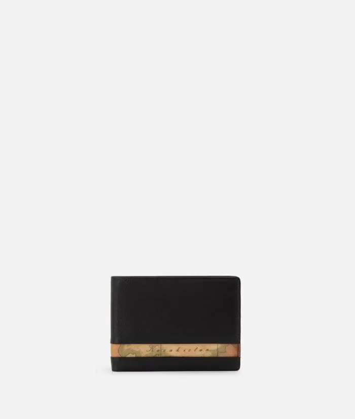 Man Wallets Alviero Martini Medium Geo Classic Leather Wallet Brown