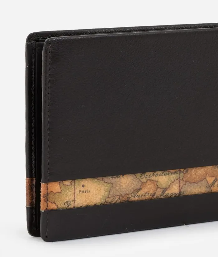 Man Wallets Alviero Martini Medium Geo Classic Leather Wallet Brown